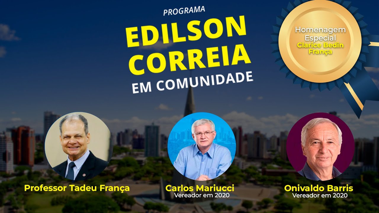 EDILSON CORREIA EM COMUNIDADE - 30/01/2025