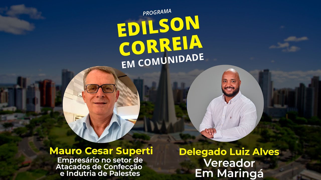 EDILSON CORREIA EM COMUNIDADE - 07/11/2024