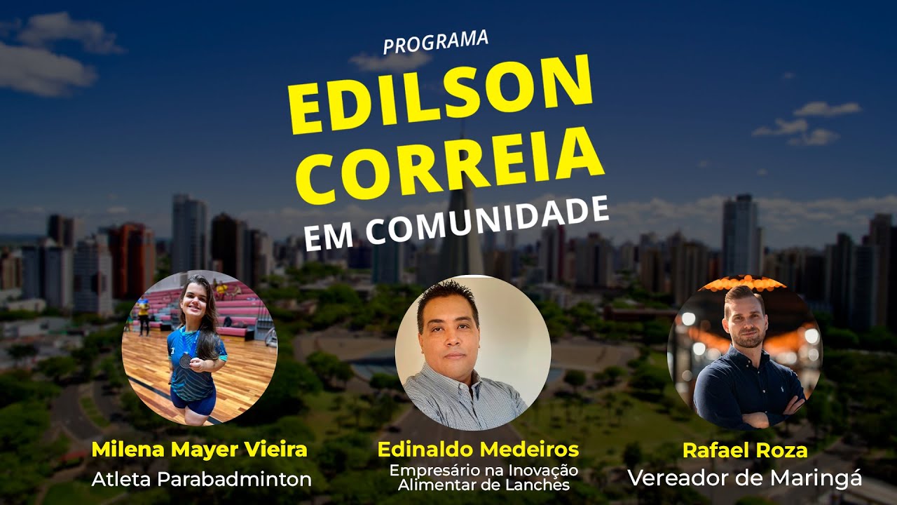 EDILSON CORREIA EM COMUNIDADE - 28/11/2024