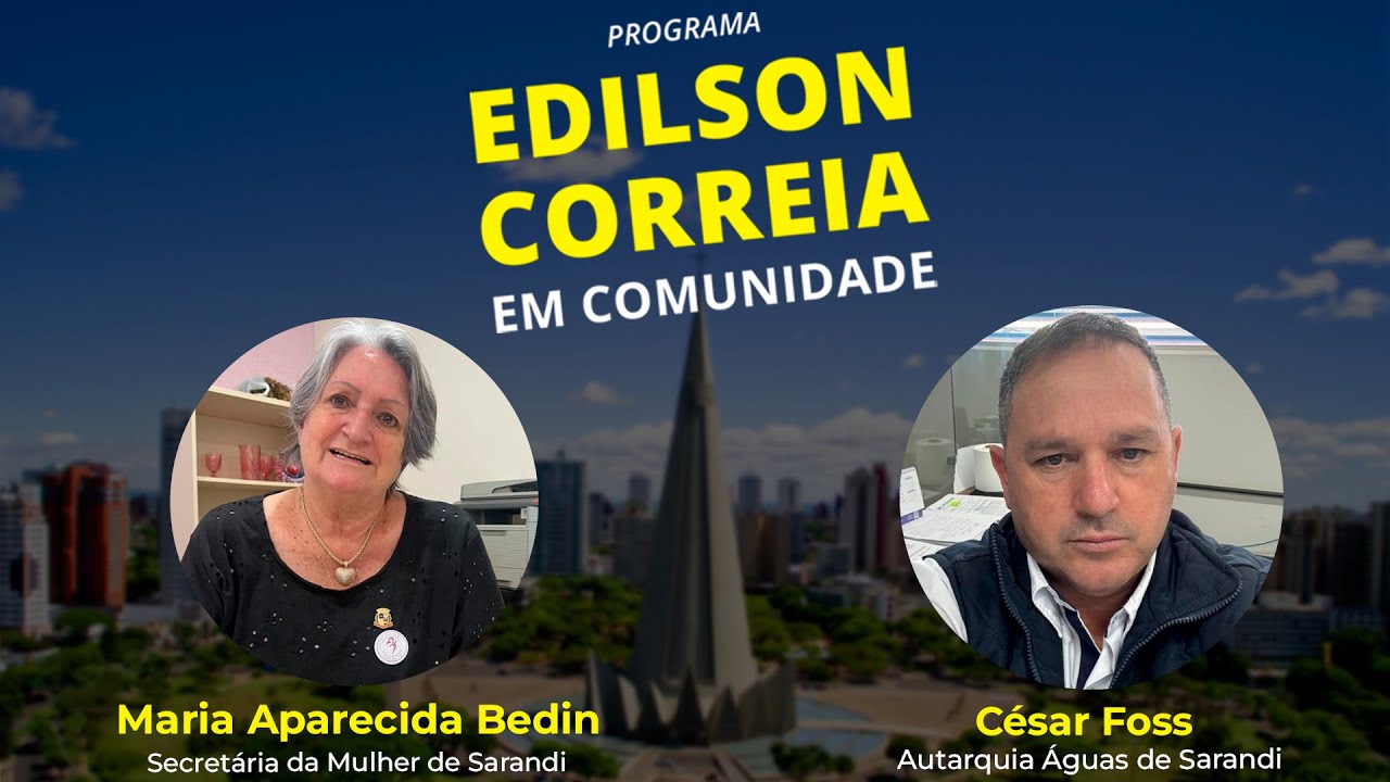 EDILSON CORREIA EM COMUNIDADE – 23/05/2025