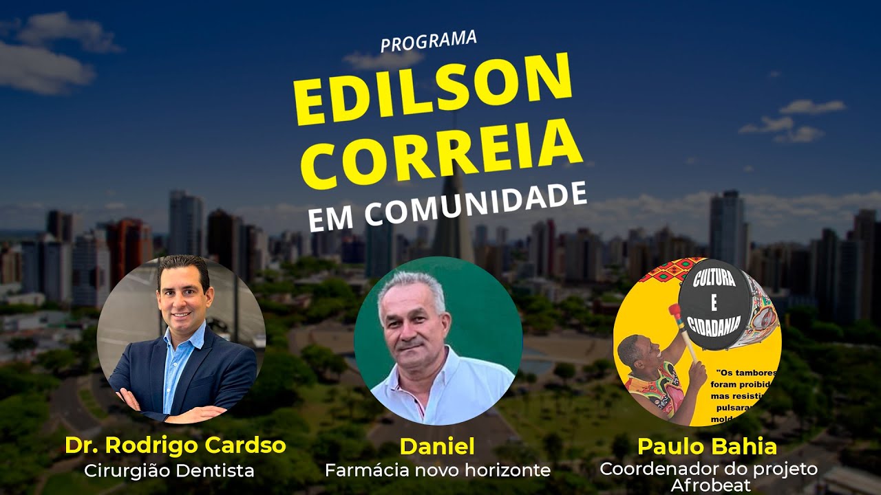 EDILSON CORREIA EM COMUNIDADE - 16/05/2024