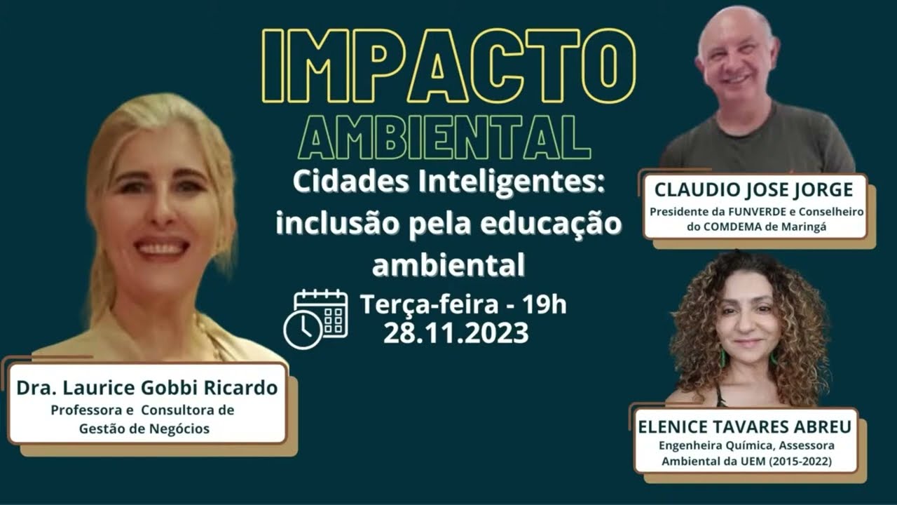 IMPACTO AMBIENTAL| Cidades Inteligentes: inclusão pela educação ambiental | TV Ingá