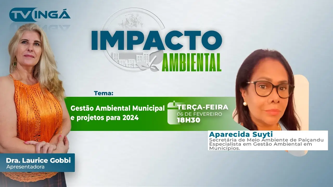 IMPACTO AMBIENTAL | Gestão Ambiental Municipal e projetos para 2024 | TV Ingá