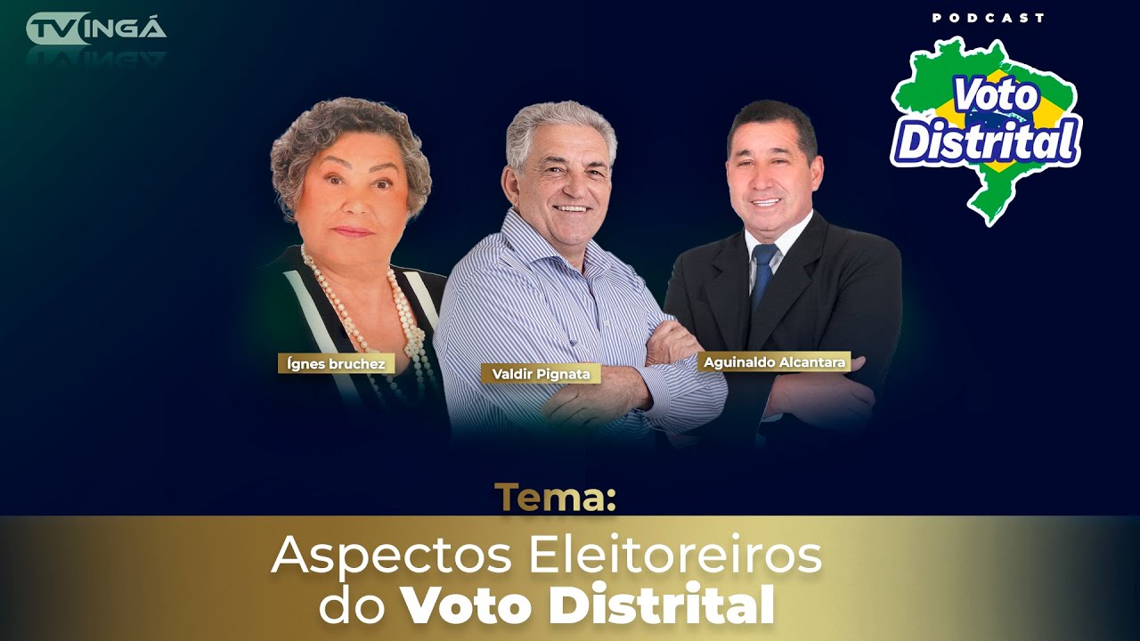 ASPECTOS ELEITOREIROS DO VOTO DISTRITAL | Voto Distrital Maringá