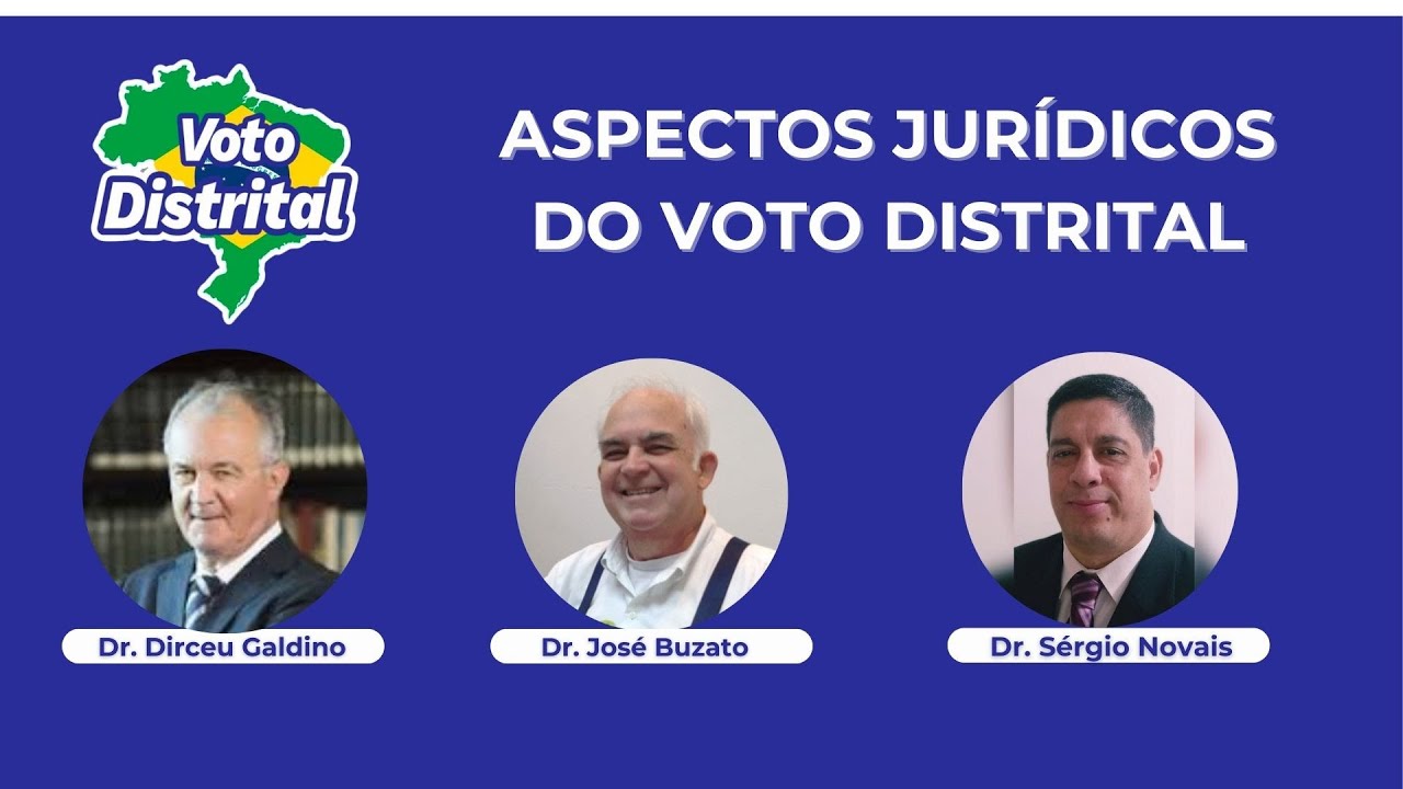 ASPECTOS JURÍDICOS DO VOTO DISTRITAL | Voto Distrital Maringá