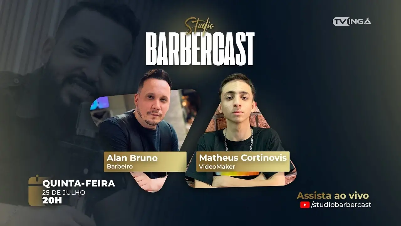 Entrevista com Alan Bruno e Matheus Cortinovis | STUDIOBARBERCAST por Gabriel Souza