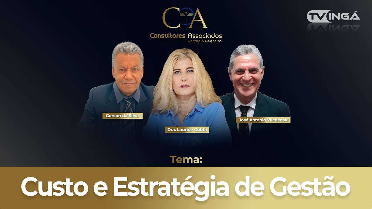 CUSTO E ESTRATÉGIA DE GESTÃO | Consultores Associados (08/04/2025)