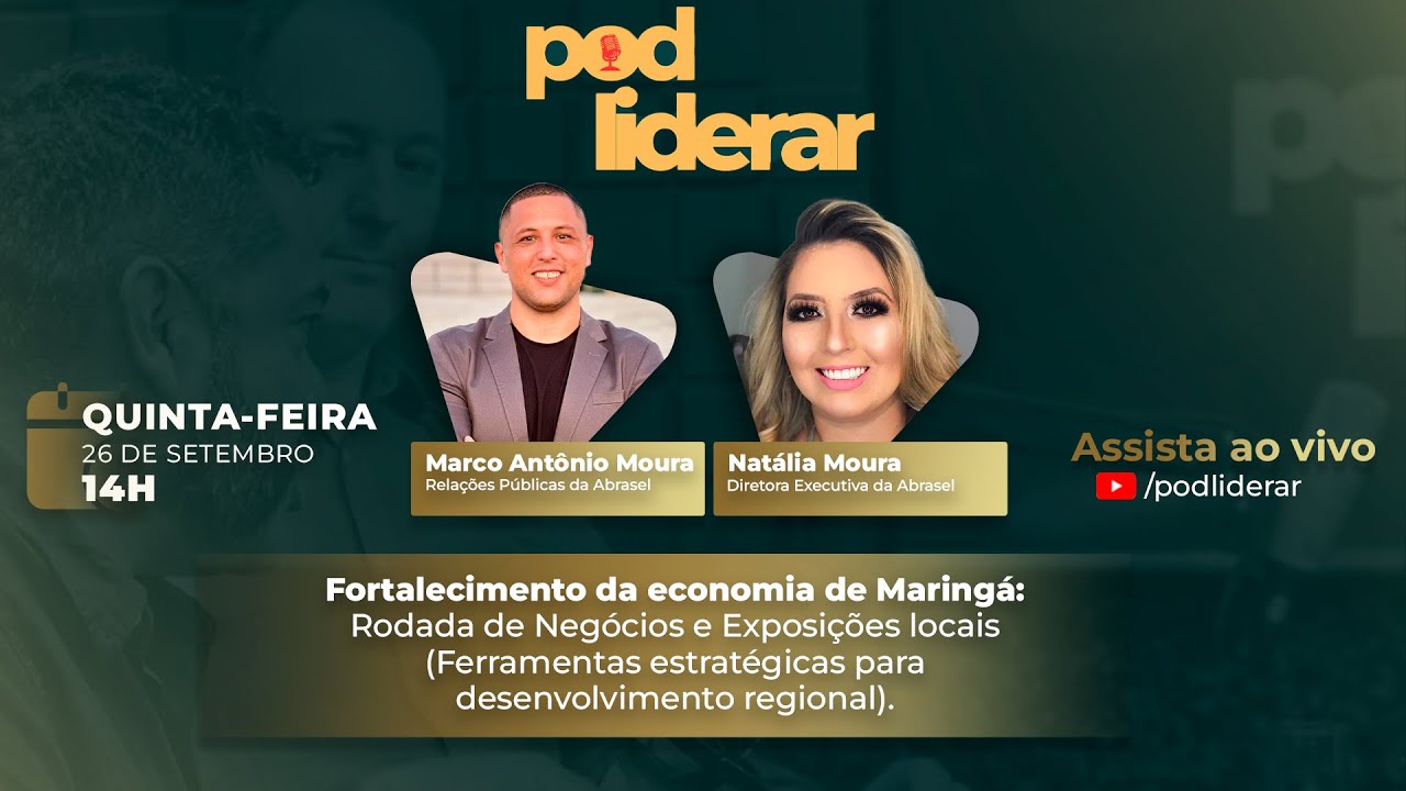 Entrevista com Marco Antônio Moura e Natália Moura | Pod Liderar