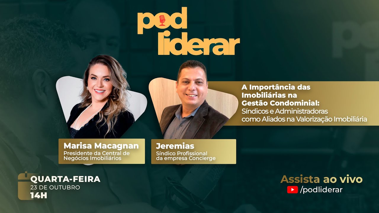 Entrevista com Marisa Macagnan e Jeremias | Pod Liderar