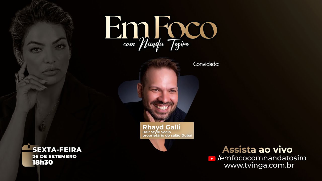 Entrevista com Rhayd Galli | Em Foco com Nanda Tosiro | TV INGÁ