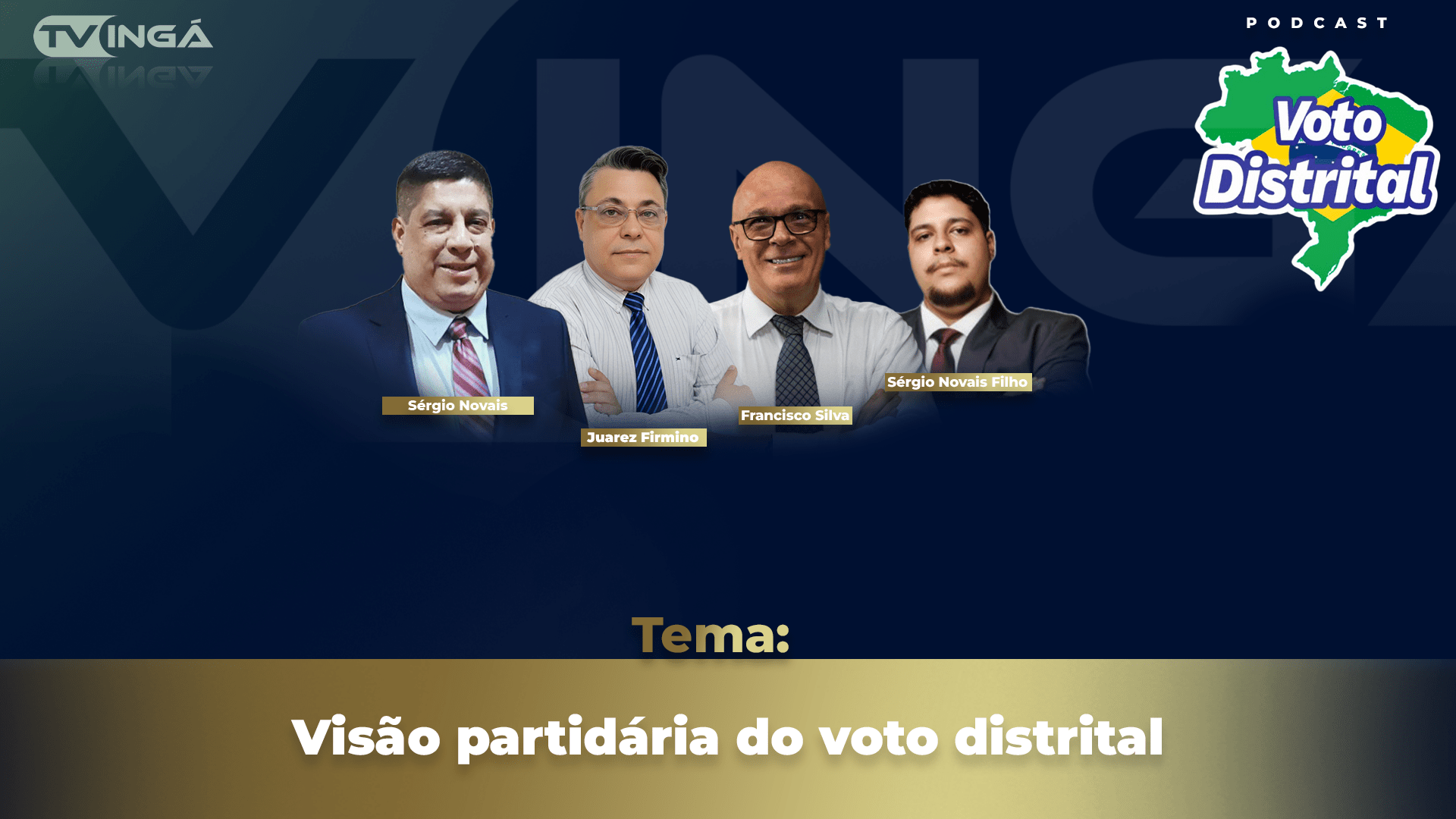 Visão partidária do voto distrital| Voto Distrital