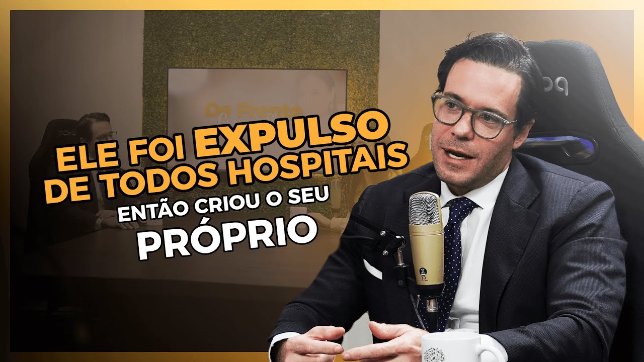 Ele foi rejeitado por todos os hospitais — então criou o seu próprio | De Frente com a Psi