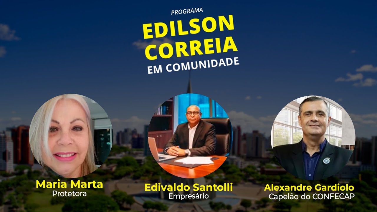 Edilson Correia Em Comunidade – 19/12/2025