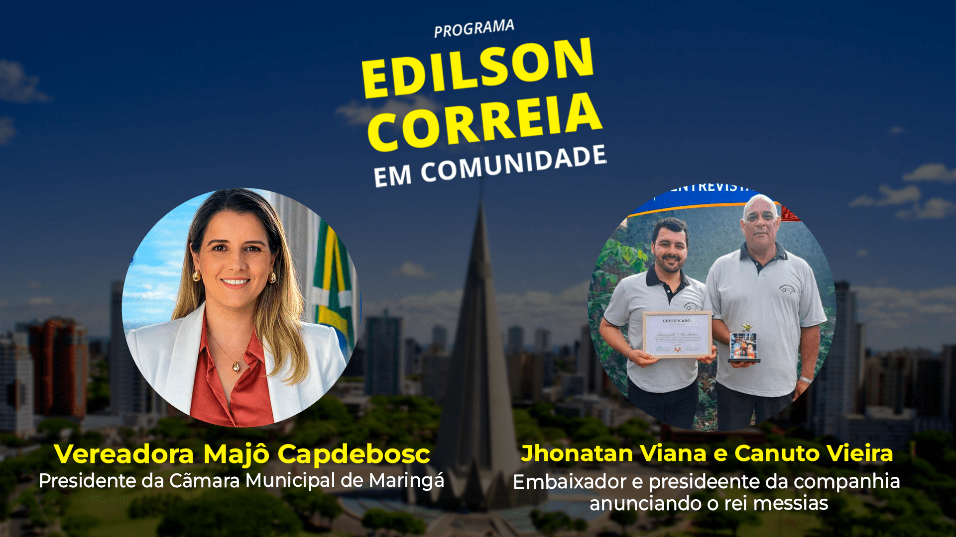 EDILSON CORREIA EM COMUNIDADE – 29/01/2026