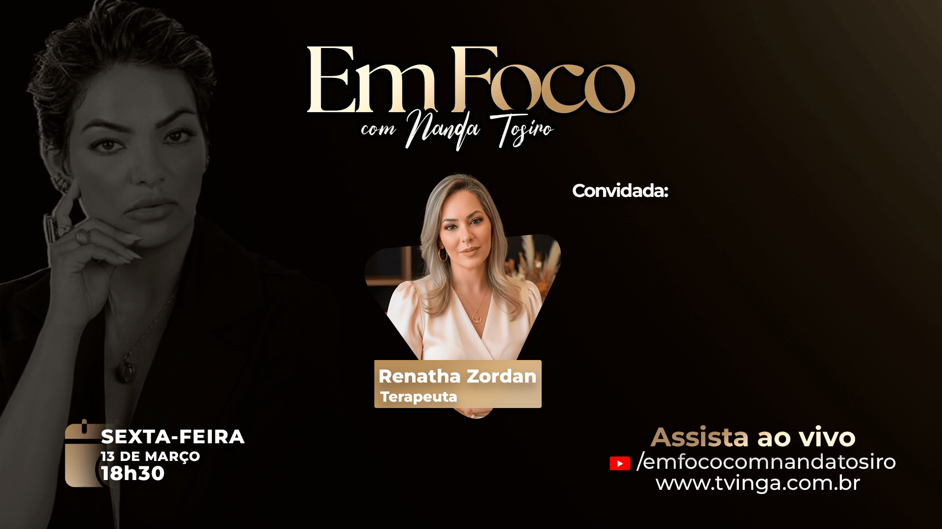 Entrevista com Renatha Zordan | Em Foco com Nanda Tosiro | TV INGÁ