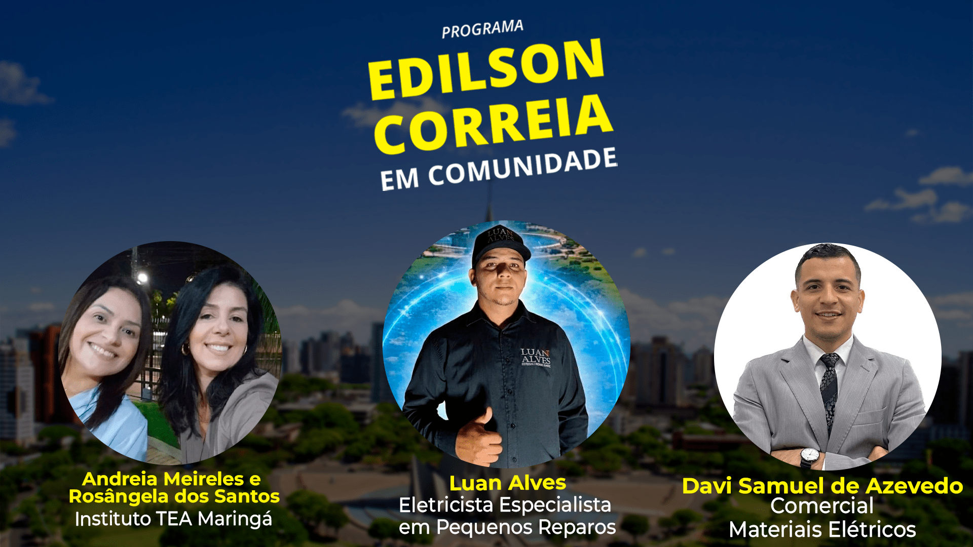 Edilson Correia Em Comunidade – 02.04.2026
