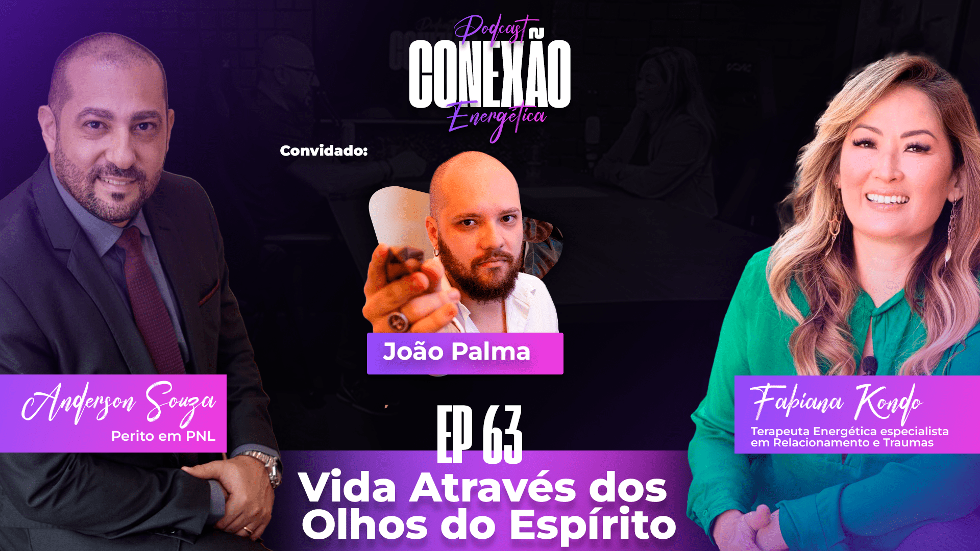 Vida através dos olhos do espírito | Ep 63 | Conexão Energética