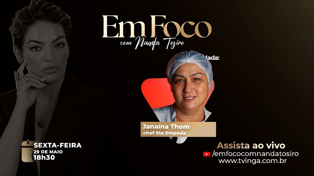 Entrevista com Janaína Thom | Em Foco com Nanda Tosiro | TV INGÁ