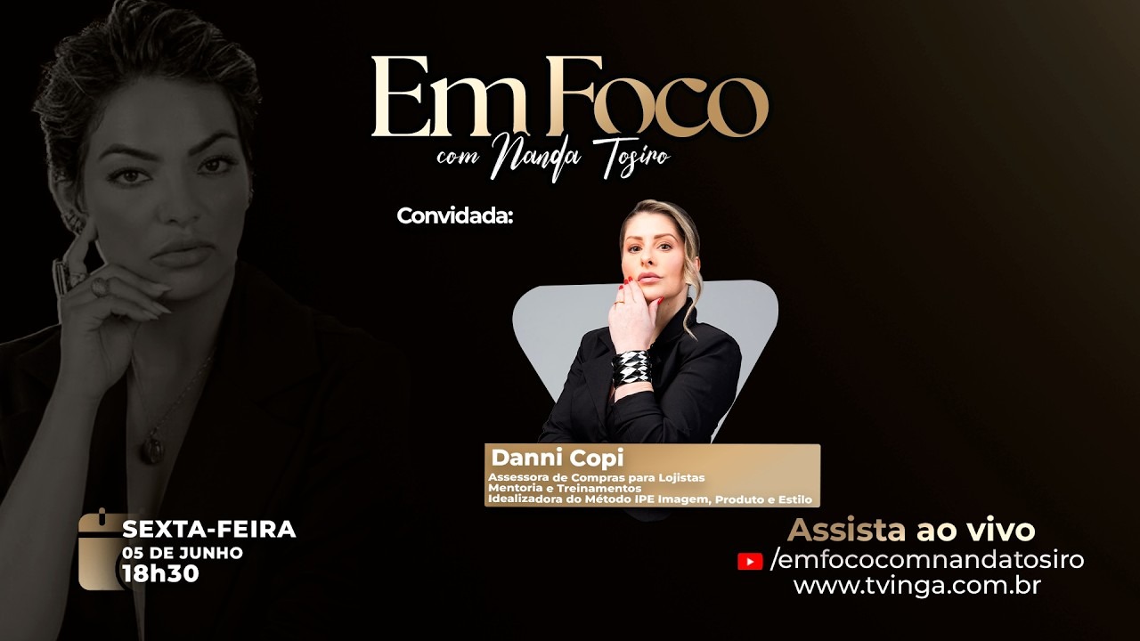 Entrevista com Danni Copi | Em Foco com Nanda Tosiro | TV INGÁ