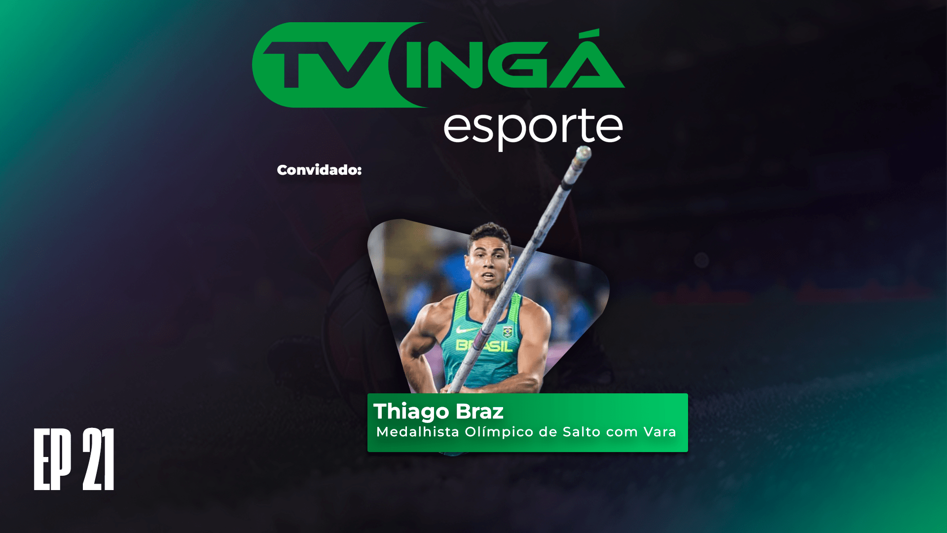 TV Ingá Esporte Entrevista Thiago Braz | TV Ingá
