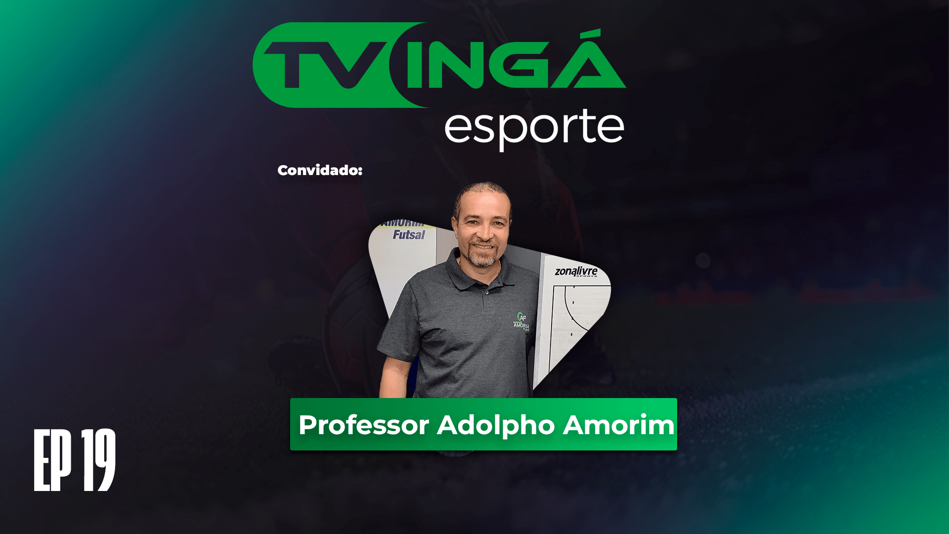 TV Ingá Esporte Entrevista o Professor Adolpho Amorim | TV Ingá