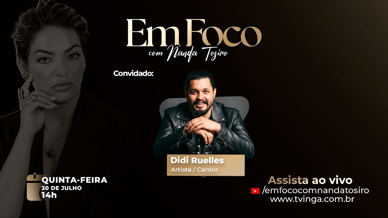 Entrevista com Didi Ruelles| Em Foco com Nanda Tosiro | TV INGÁ