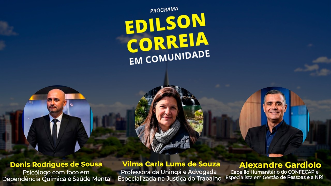 Edilson Correia Em Comunidade – 08.07.2026