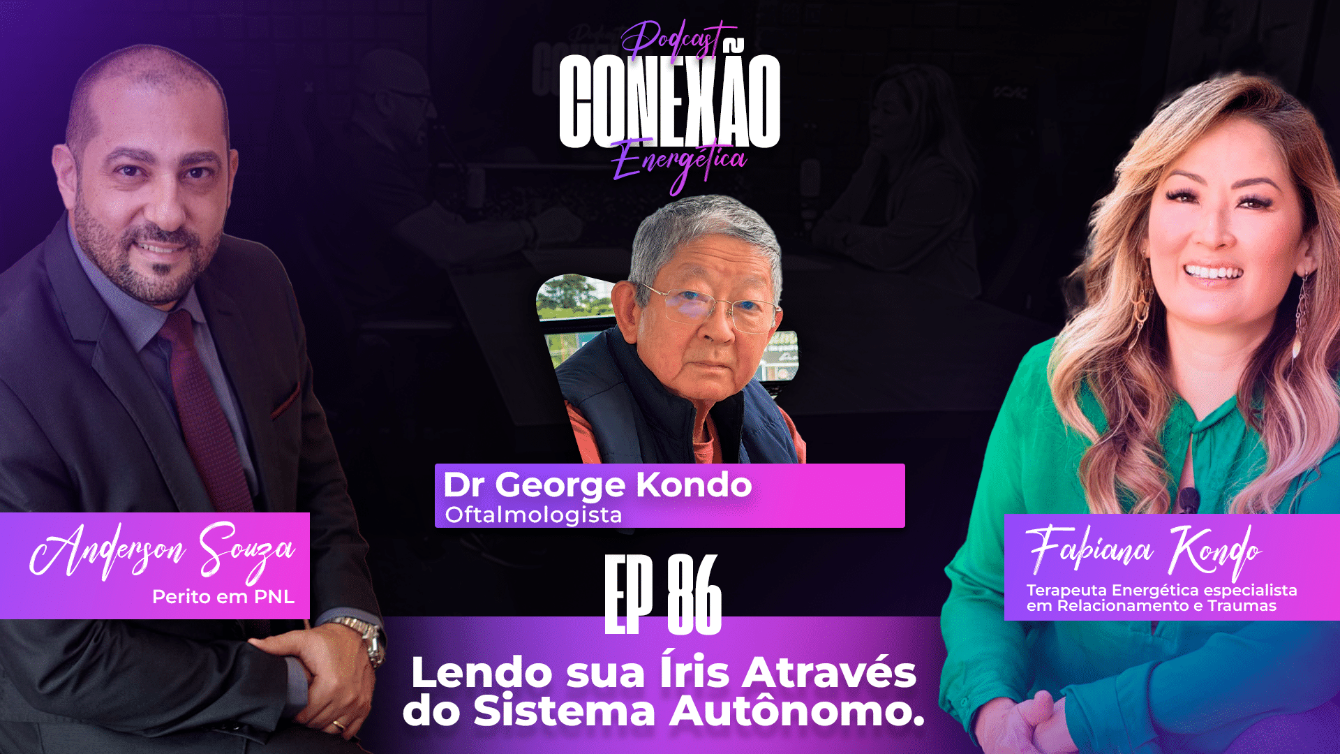 Lendo Sua Íris Através do Sistema Autônomo | Ep 86 | Conexão Energética