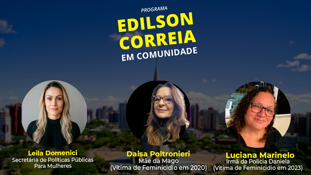 Edilson Correia Em Comunidade – 30.07.2026