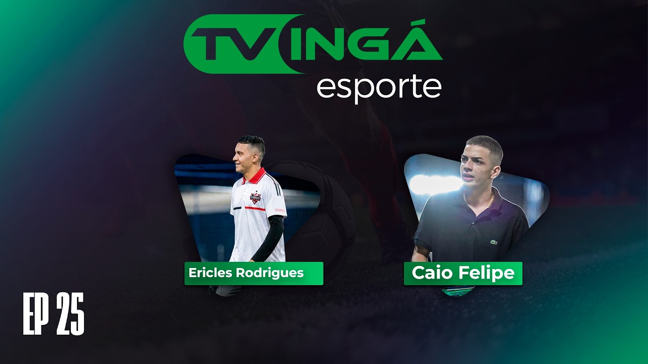 TV Ingá Esporte Entrevista Ericles Rodrigues e Caio Felipe | TV Ingá