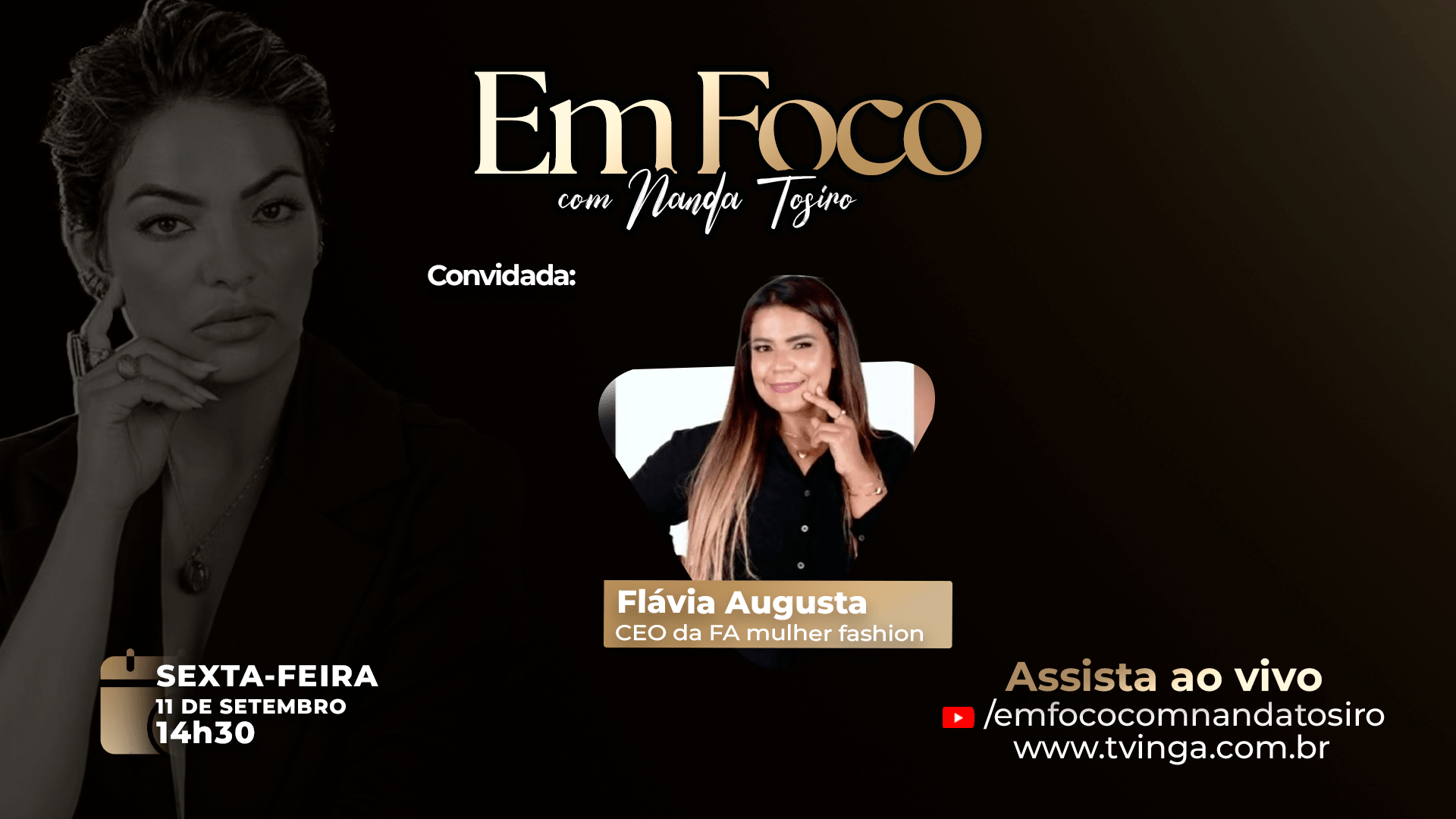 Entrevista com Flávia Augusta | Em Foco com Nanda Tosiro | TV INGÁ